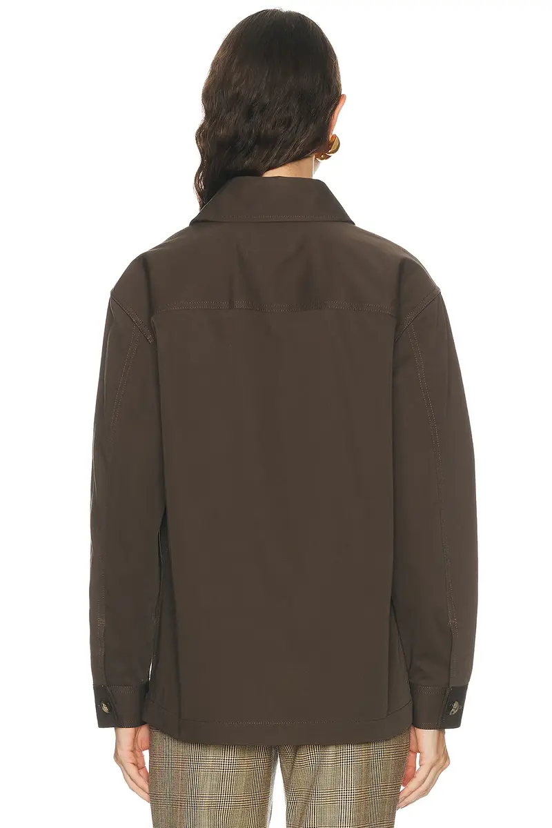 Saint Laurent Bellechasse Denim Top | Thumbnail 3