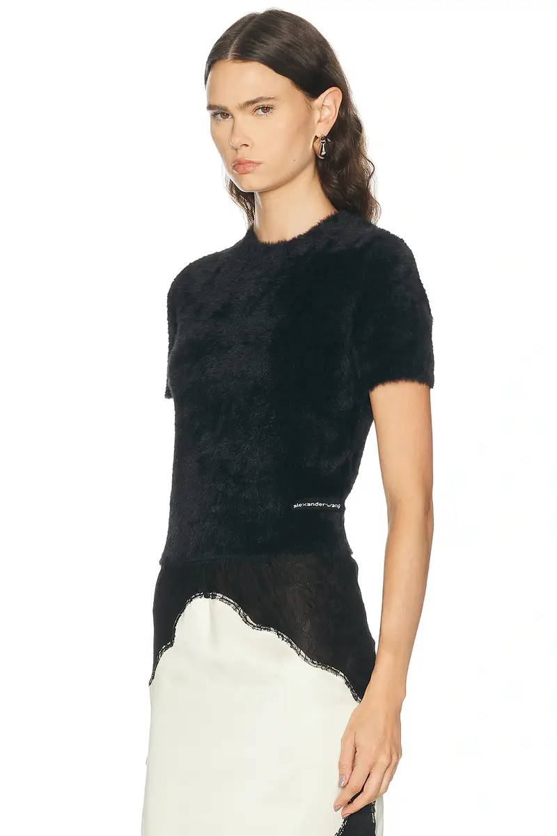 Alexander Wang Short Sleeve Crew Tee | Thumbnail 2 Alexander Wang Short Sleeve Crew Tee | Thumbnail 2