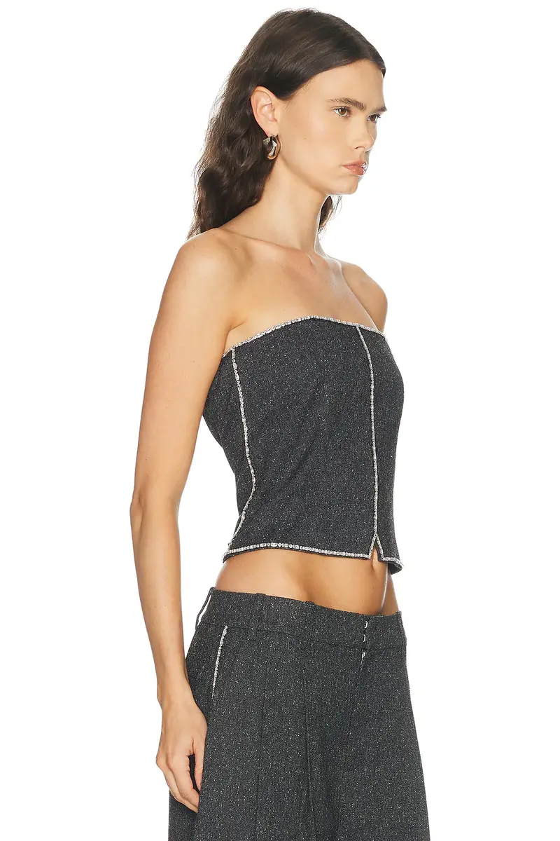 Alexander Wang Strapless Bustier Top | Thumbnail 2 Alexander Wang Strapless Bustier Top | Thumbnail 2