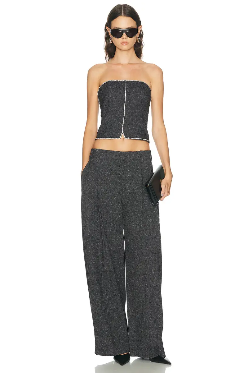 Alexander Wang Strapless Bustier Top | Thumbnail 4 Alexander Wang Strapless Bustier Top | Thumbnail 4