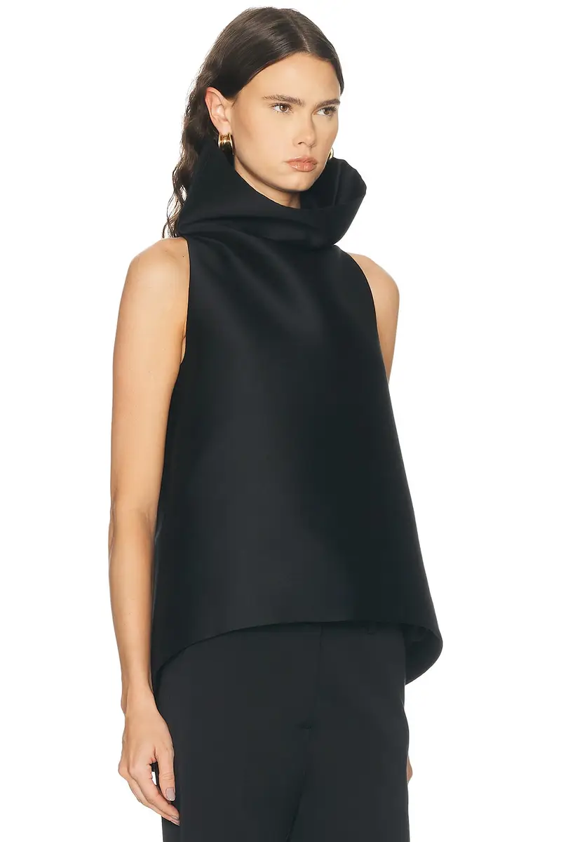 Balenciaga High Collar Top | Thumbnail 2 Balenciaga High Collar Top | Thumbnail 2