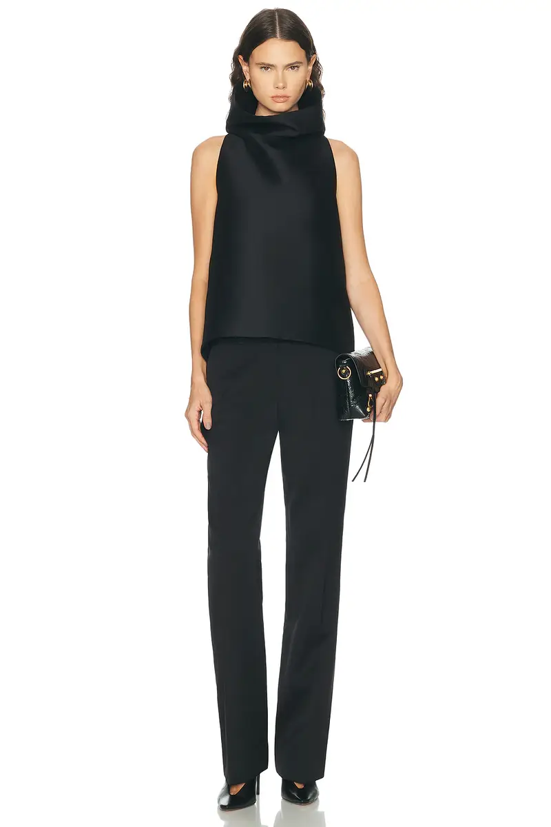 Balenciaga High Collar Top | Thumbnail 4 Balenciaga High Collar Top | Thumbnail 4