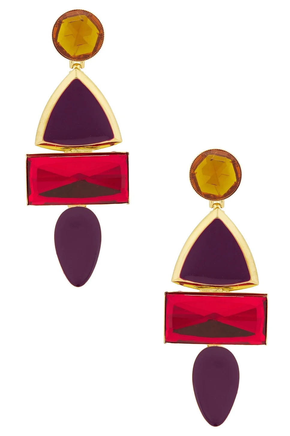 Alessandra Rich Mixed Elements Earrings