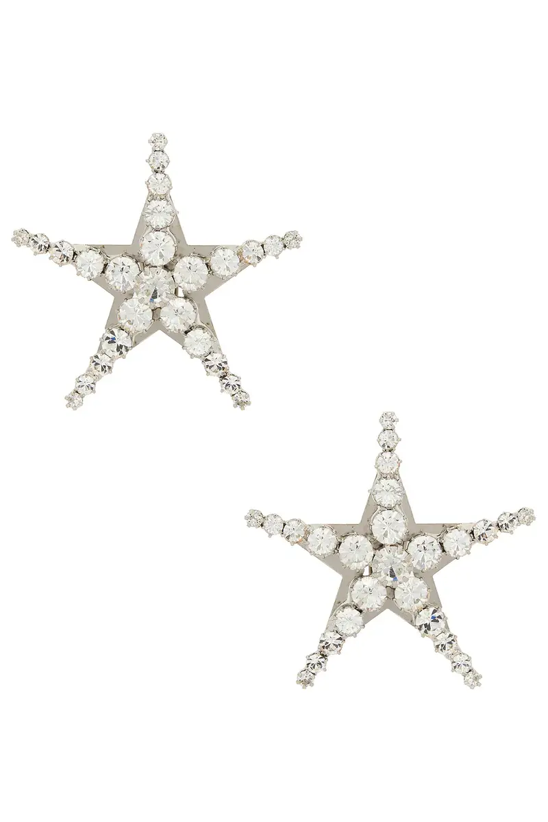 Alessandra Rich Star Earrings