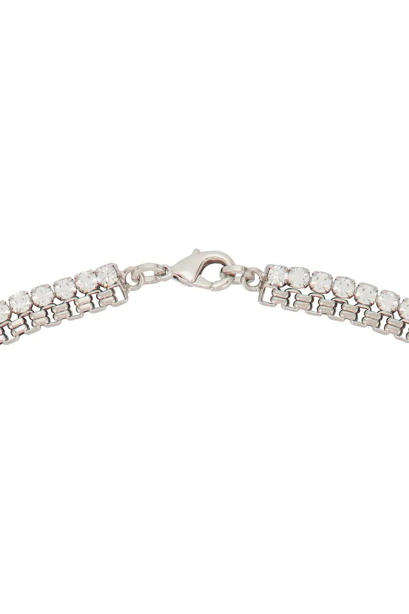 Alessandra Rich Bow Embellished Necklace | Thumbnail 3 Alessandra Rich Bow Embellished Necklace | Thumbnail 3