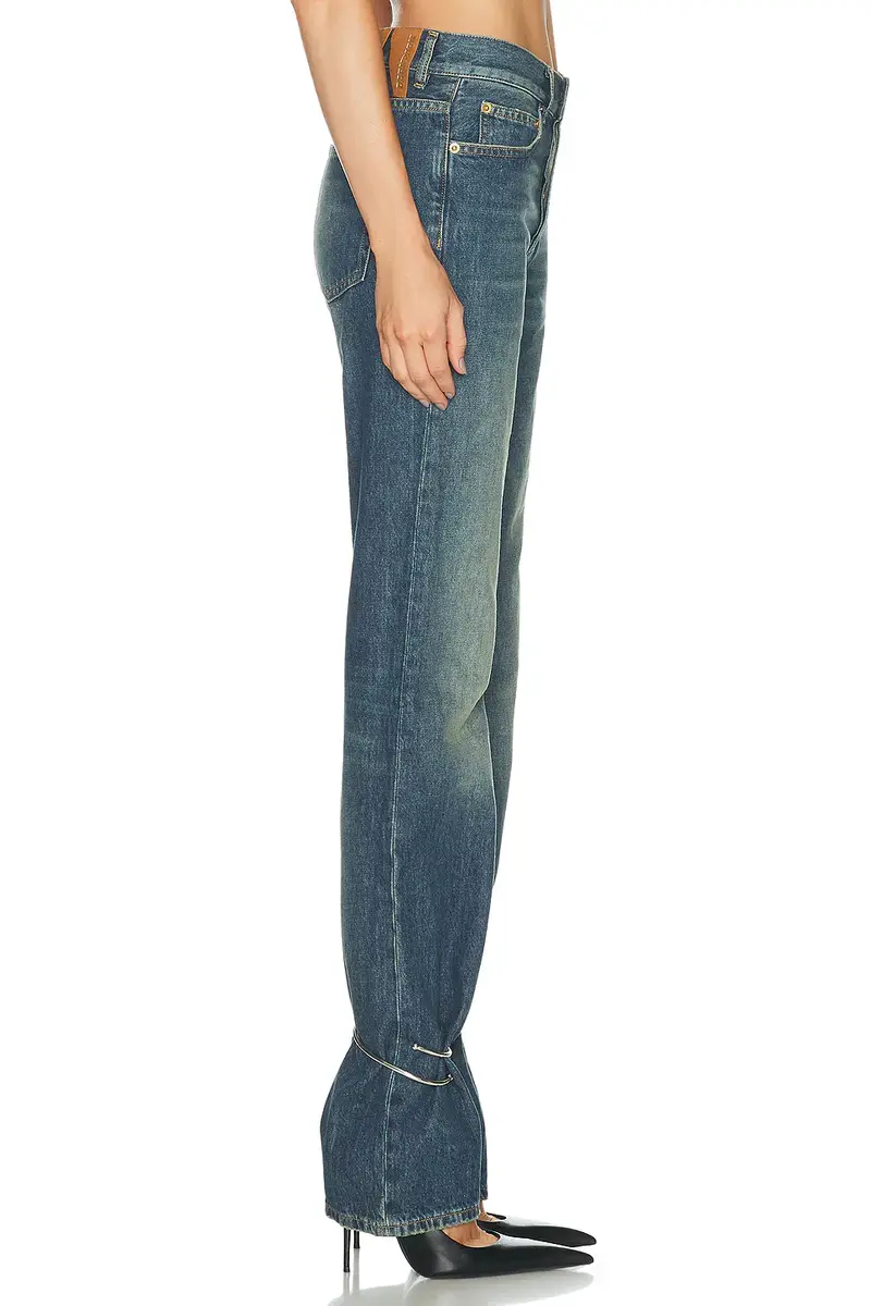 DARKPARK New Marion Cuff Adorned Straight Leg | Thumbnail 4 DARKPARK New Marion Cuff Adorned Straight Leg | Thumbnail 4