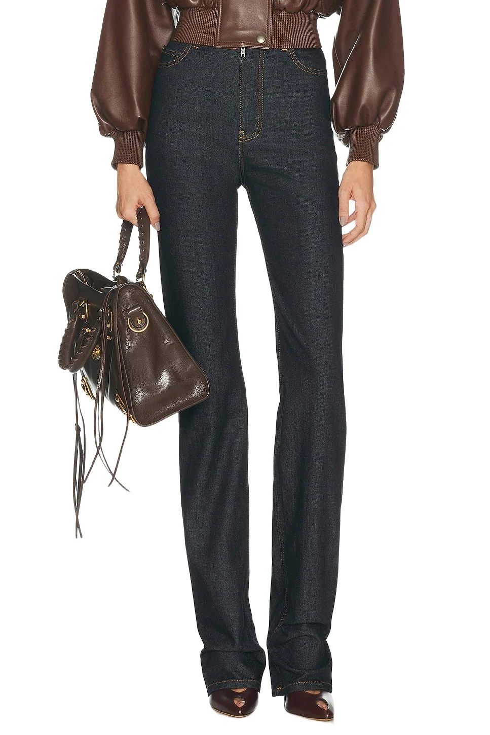 High Waist Slim Leg High Waist Slim Leg