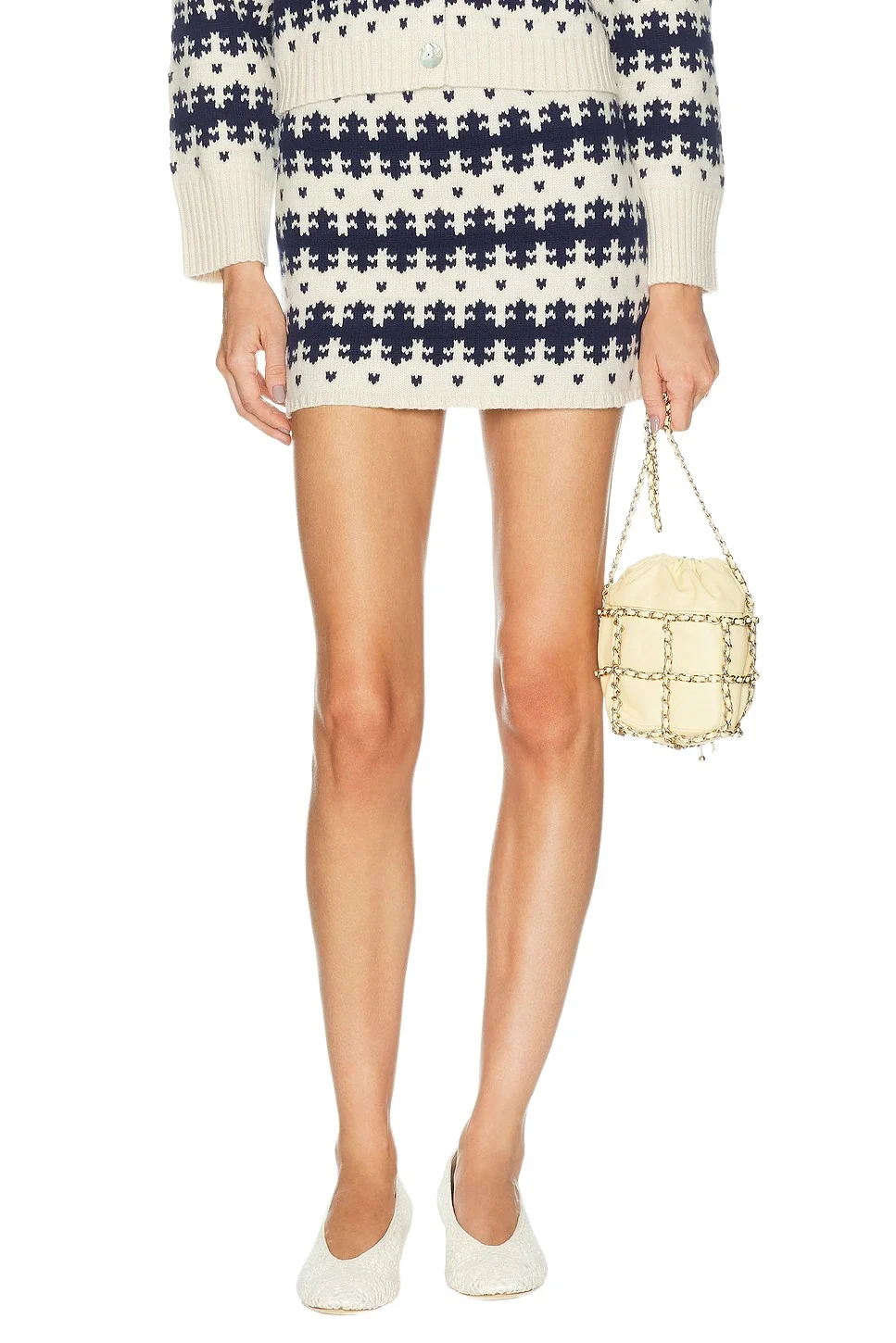 Royal Fair Isle Mini Skirt