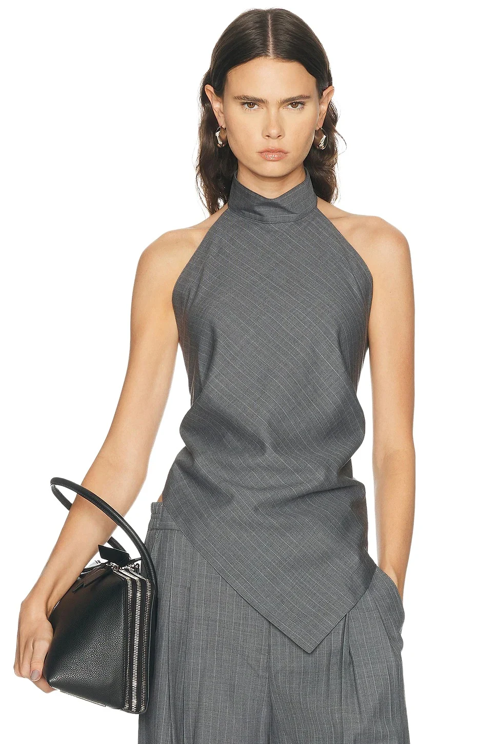Helmut Lang Halter Scarf Top
