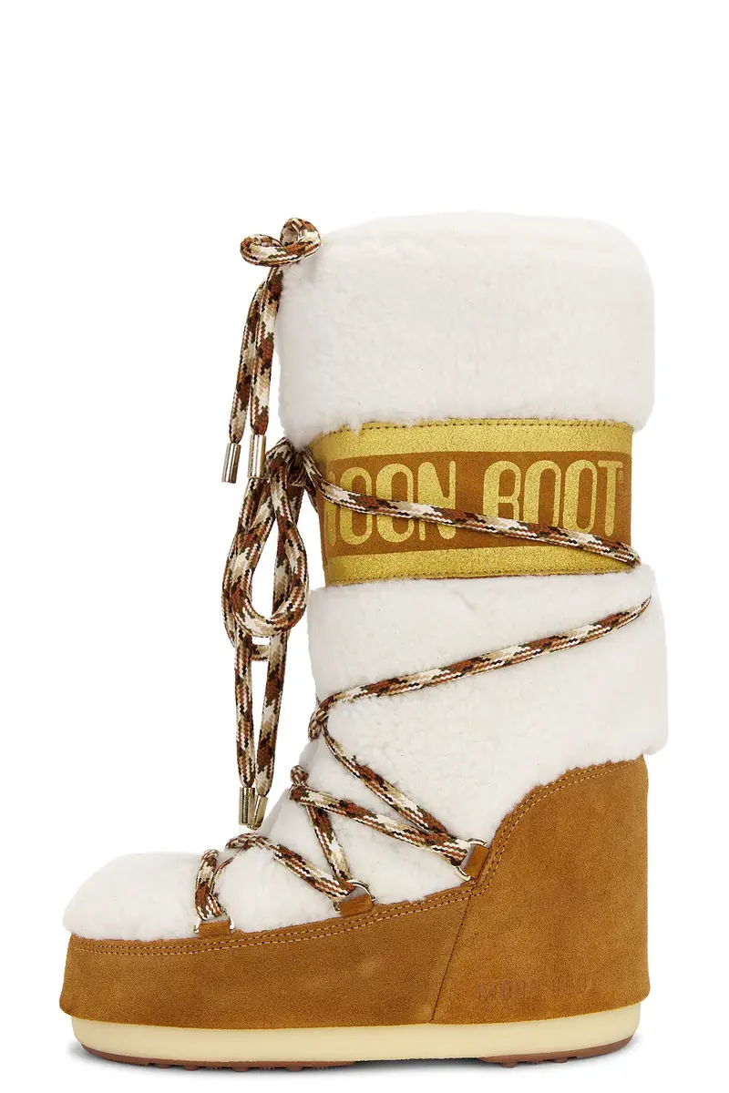 Moon Boot Icon Shearling Boot | Thumbnail 5 Moon Boot Icon Shearling Boot | Thumbnail 5