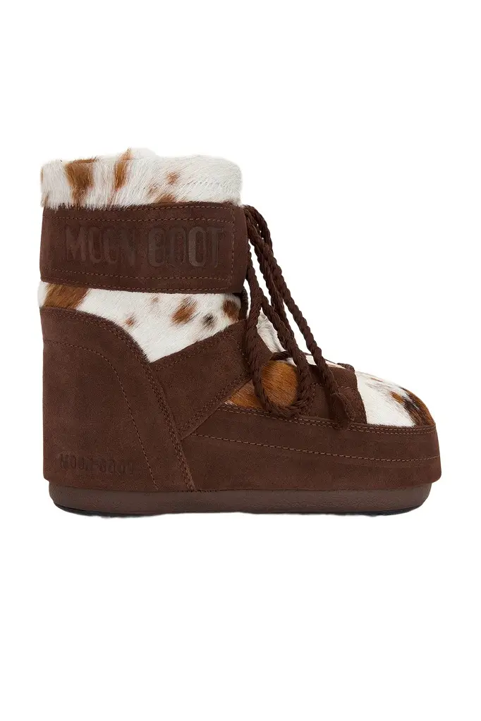 Moon Boot Icon Low Archive 1985 Cow Boot