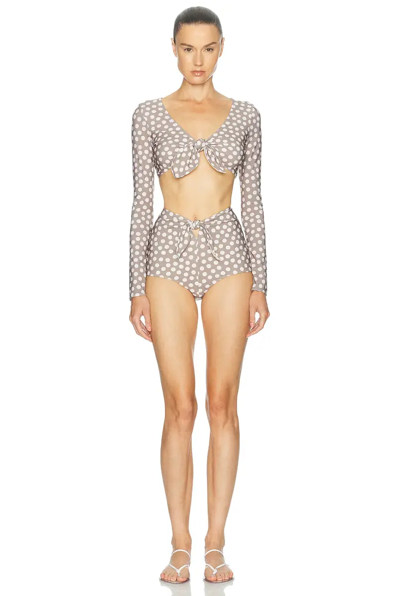 Alaïa Polka Dot Bikini Set | Thumbnail 4
