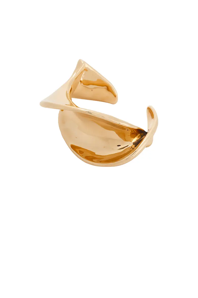 Saint Laurent Wavy Cuff Bracelet