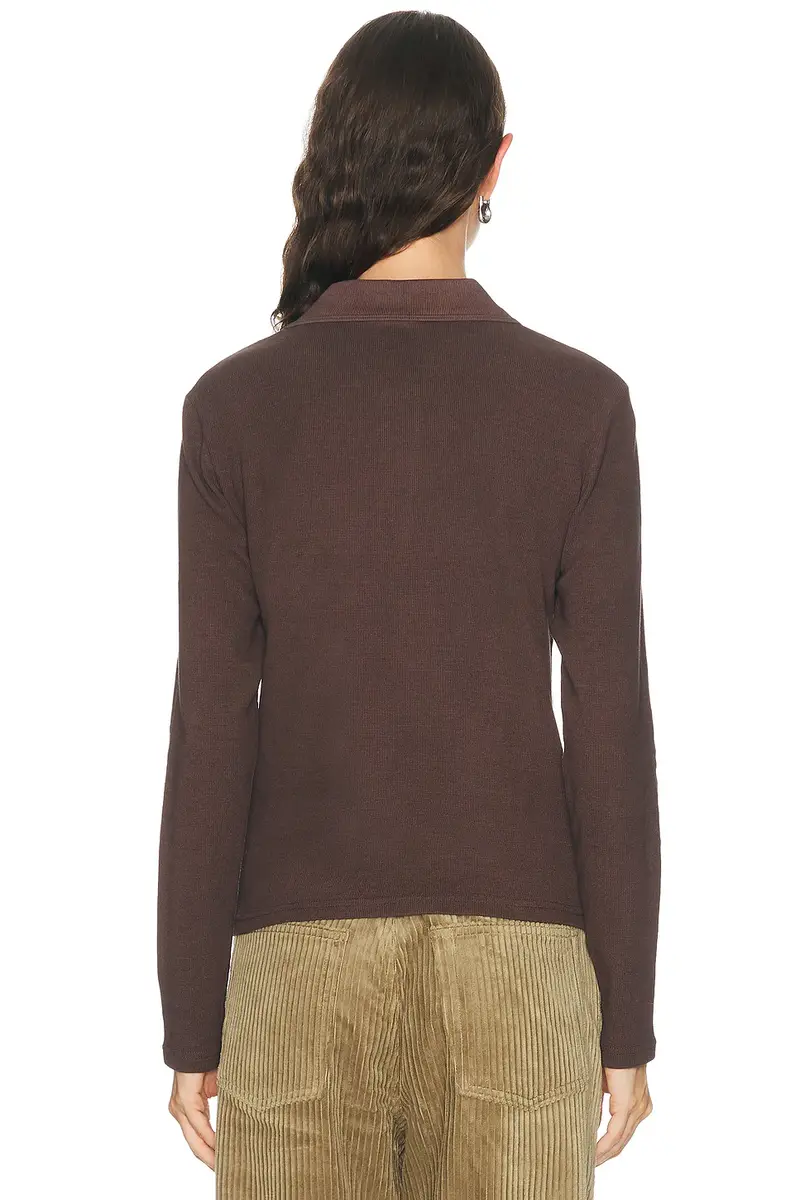 Carhartt WIP Long Sleeve Dora Polo Top | Thumbnail 3 Carhartt WIP Long Sleeve Dora Polo Top | Thumbnail 3