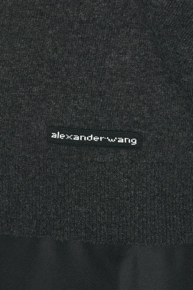 Alexander Wang Pre-Styled Slip Dress With Cut Neckline Long Sleeve Sweater | Thumbnail 5 Alexander Wang Pre-Styled Slip Dress With Cut Neckline Long Sleeve Sweater | Thumbnail 5
