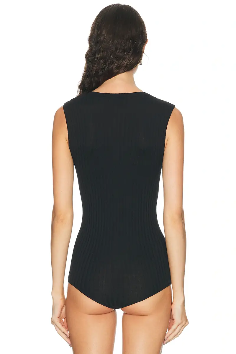 Mônot Sleeveless Knit Bodysuit | Thumbnail 4 Mônot Sleeveless Knit Bodysuit | Thumbnail 4