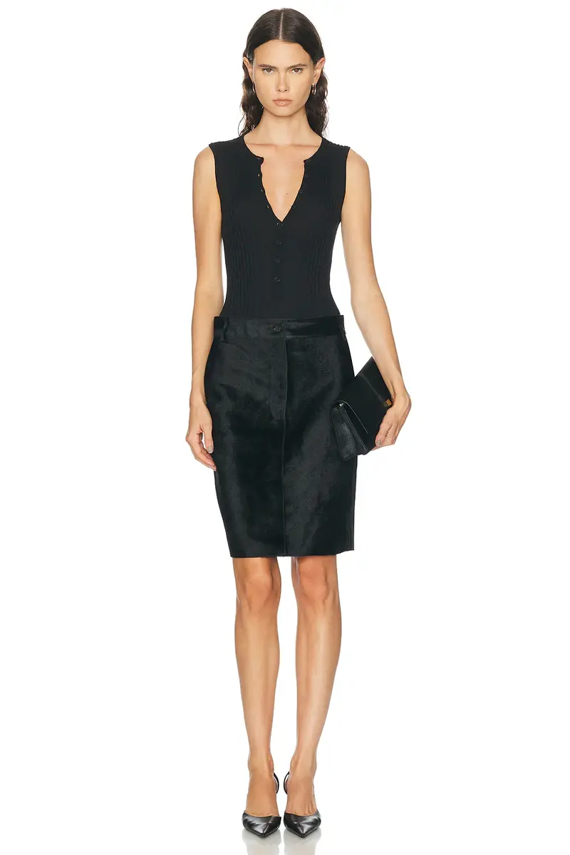 Mônot Sleeveless Knit Bodysuit | Thumbnail 5 Mônot Sleeveless Knit Bodysuit | Thumbnail 5