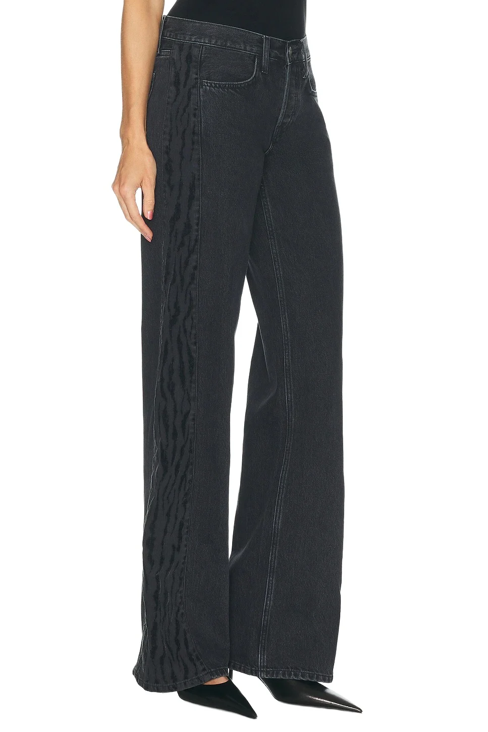Laurel Zebra Barrel Jeans Laurel Zebra Barrel Jeans