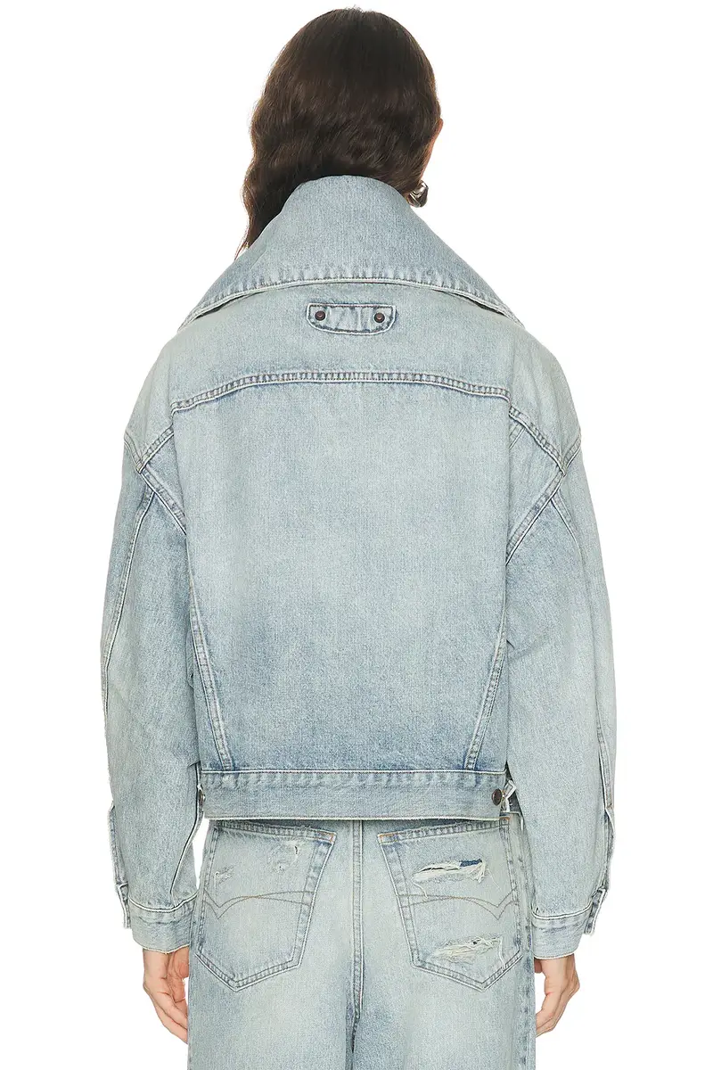 Balenciaga Standing Collar Boxy Jacket | Thumbnail 4 Balenciaga Standing Collar Boxy Jacket | Thumbnail 4