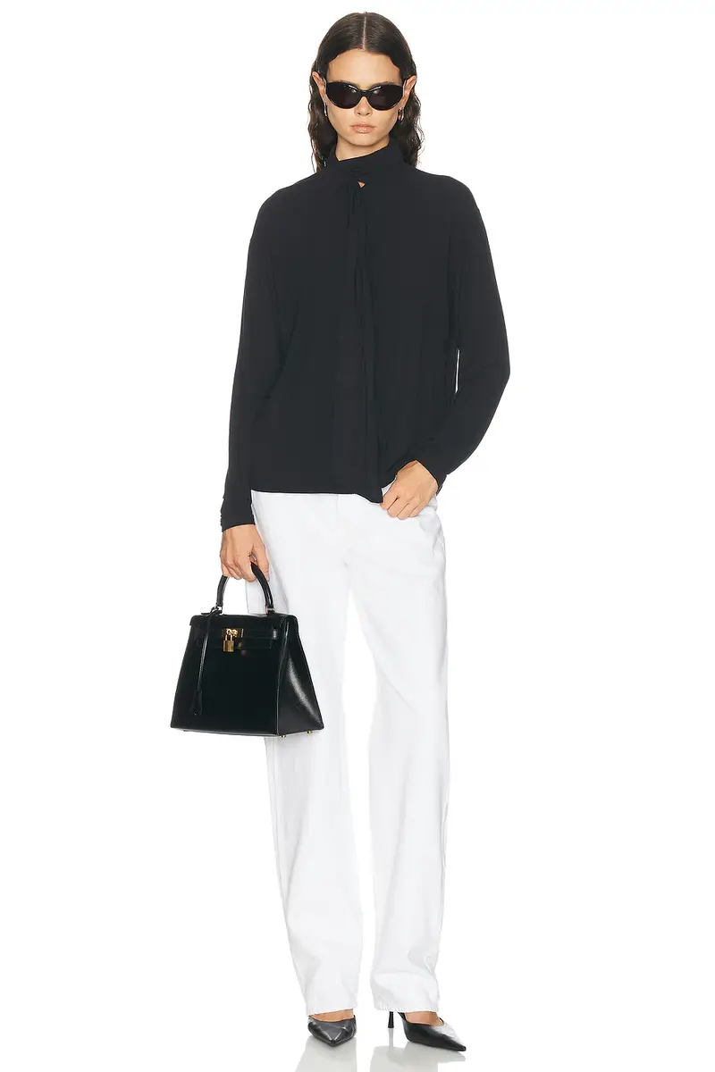 AGOLDE Renata Scarf Neck Top | Thumbnail 4