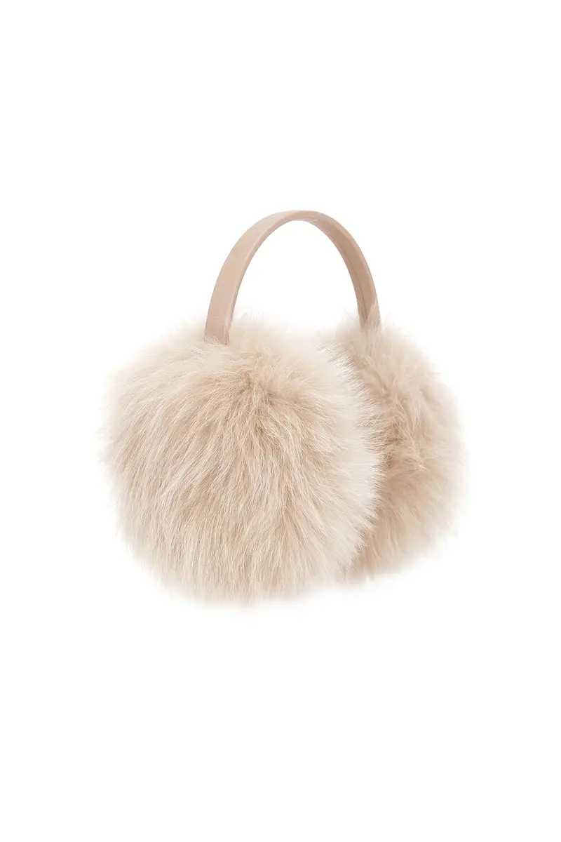 Yves Salomon Fox Fur Earmuffs | Thumbnail 2 Yves Salomon Fox Fur Earmuffs | Thumbnail 2