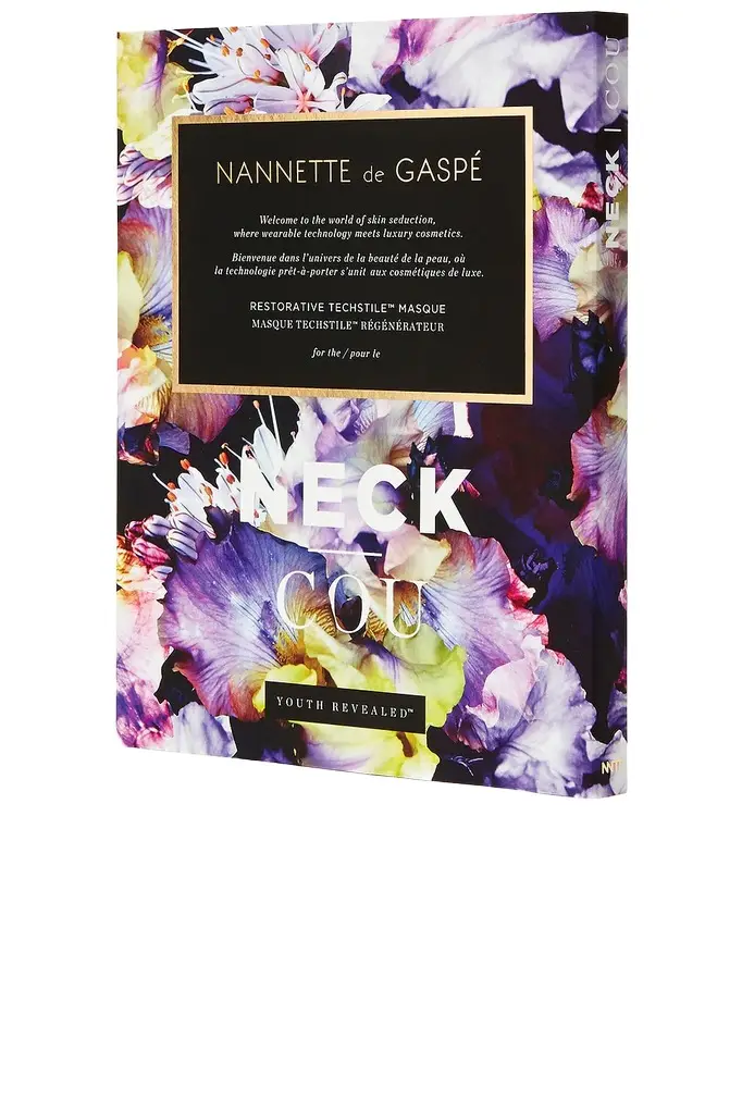 NANNETTE DE GASPÉ Youth Revealed Restorative Techstile Neck Masque