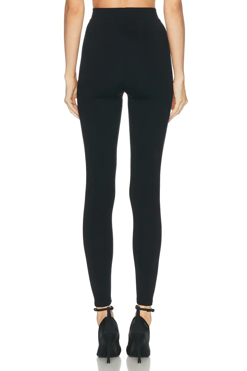 Alaïa Silk Viscose Blend Legging | Thumbnail 4