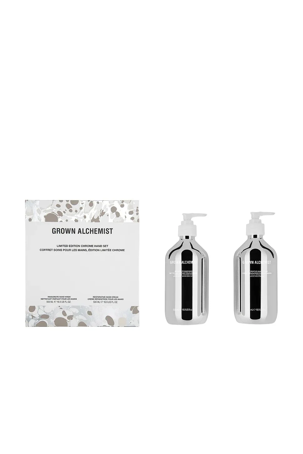 Grown Alchemist Limited Edition Chrome Hand Set