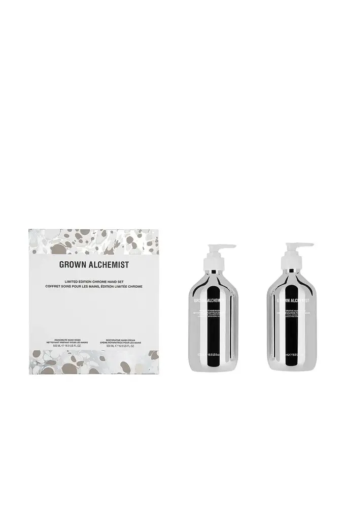Grown Alchemist Limited Edition Chrome Hand Set