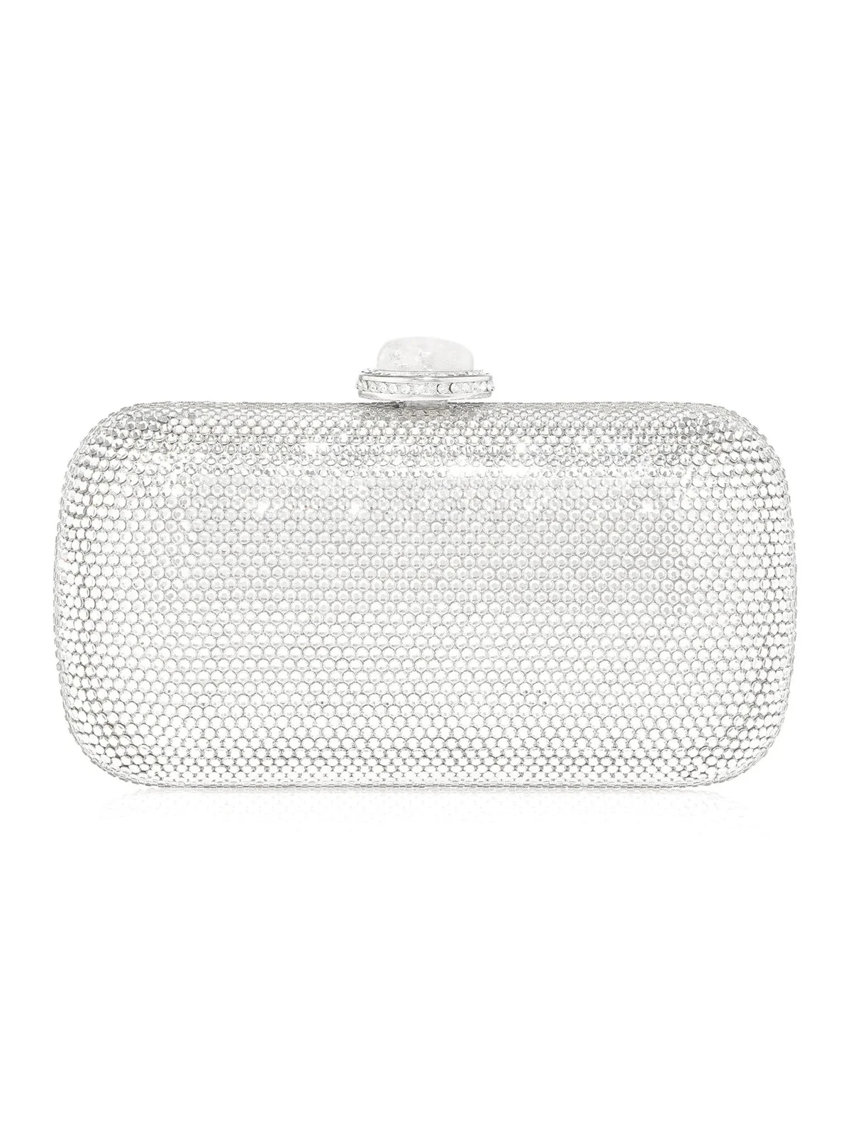 Judith Leiber Couture Soap Dish Crystal Clutch