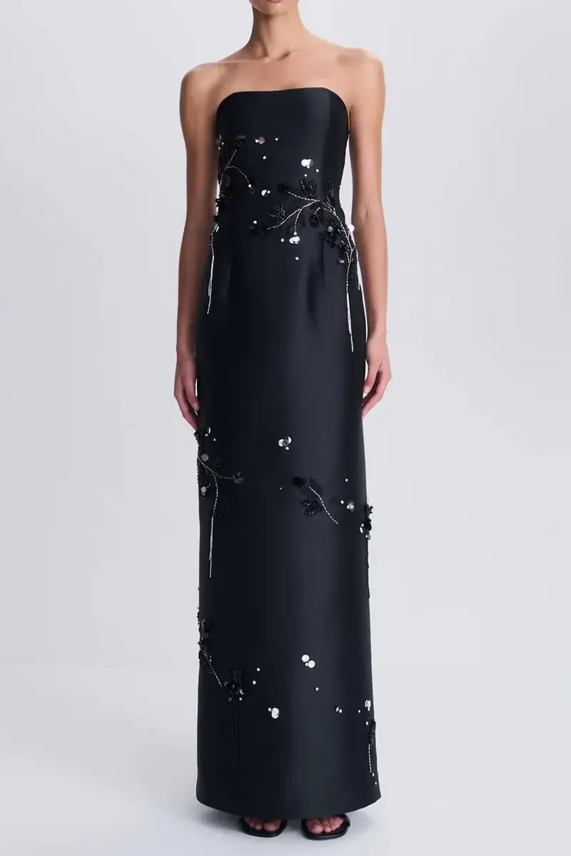 Simkhai Zirelle Sleeveless Gown | Thumbnail 2 Simkhai Zirelle Sleeveless Gown | Thumbnail 2