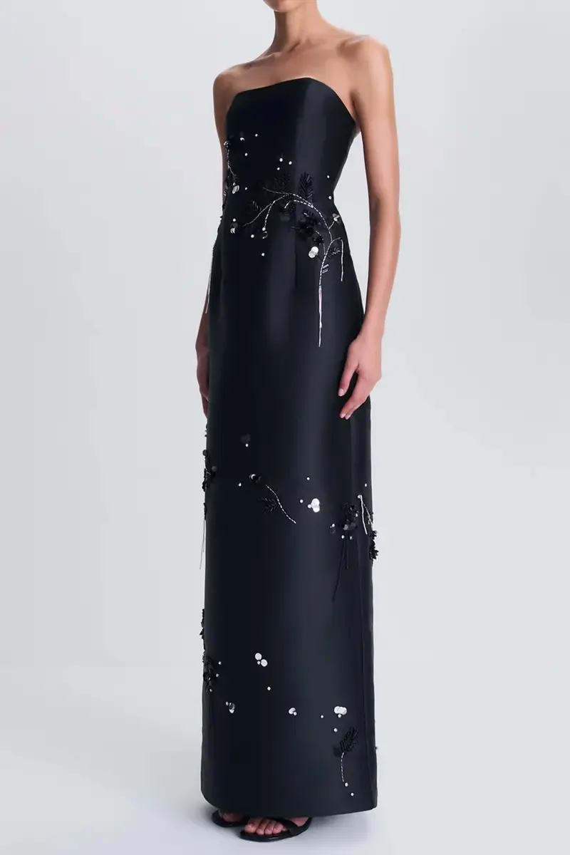 Simkhai Zirelle Sleeveless Gown | Thumbnail 4 Simkhai Zirelle Sleeveless Gown | Thumbnail 4