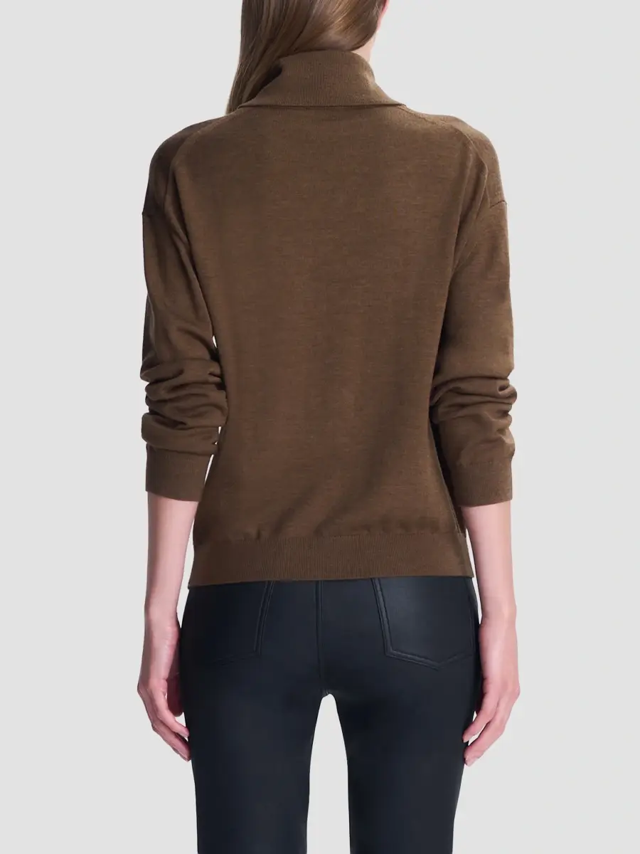 Simkhai Women's Aaliyah Superfine-Wool Turtleneck Sweater | Thumbnail 3 Simkhai Women's Aaliyah Superfine-Wool Turtleneck Sweater | Thumbnail 3