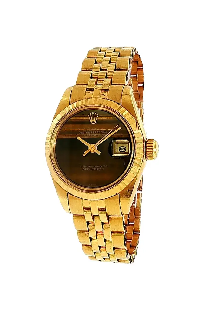 Tigers Eye Lady Datejust Watch Tigers Eye Lady Datejust Watch