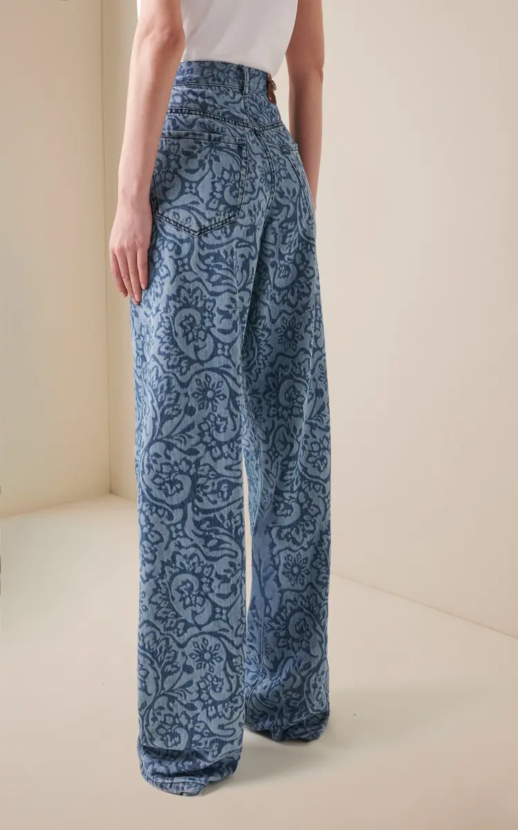 Dries Van Noten Peyton High-Rise Wide-Leg Jeans  | Thumbnail 7