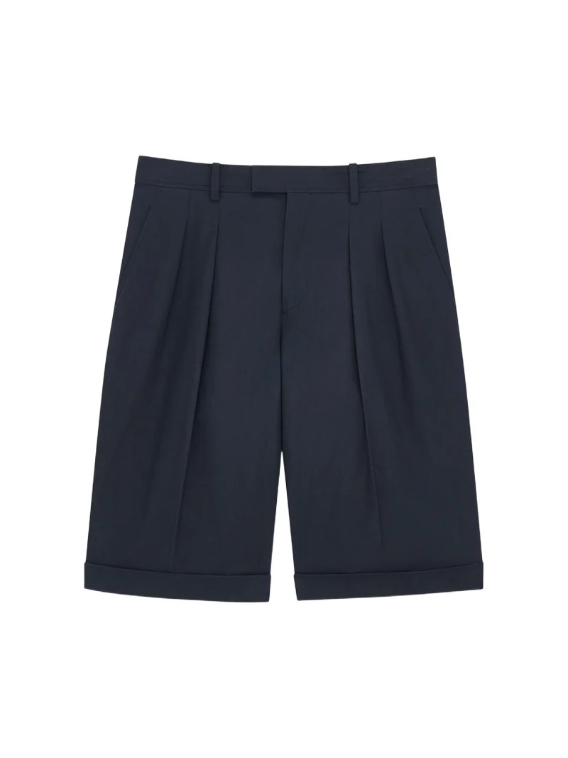 Yves Saint Laurent Bermuda Shorts in Cotton