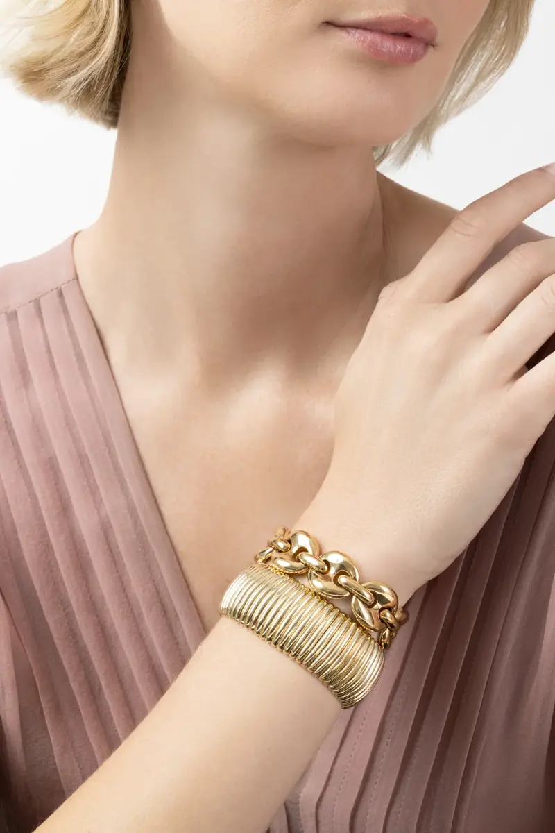 SIDNEY GARBER Puffy Mariner Stretch Bracelet | Thumbnail 4 SIDNEY GARBER Puffy Mariner Stretch Bracelet | Thumbnail 4