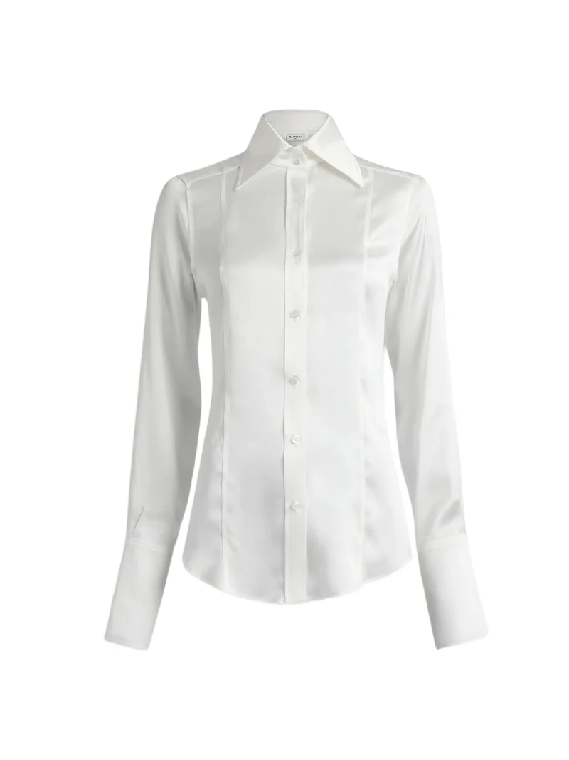 Balmain Silk satin shirt