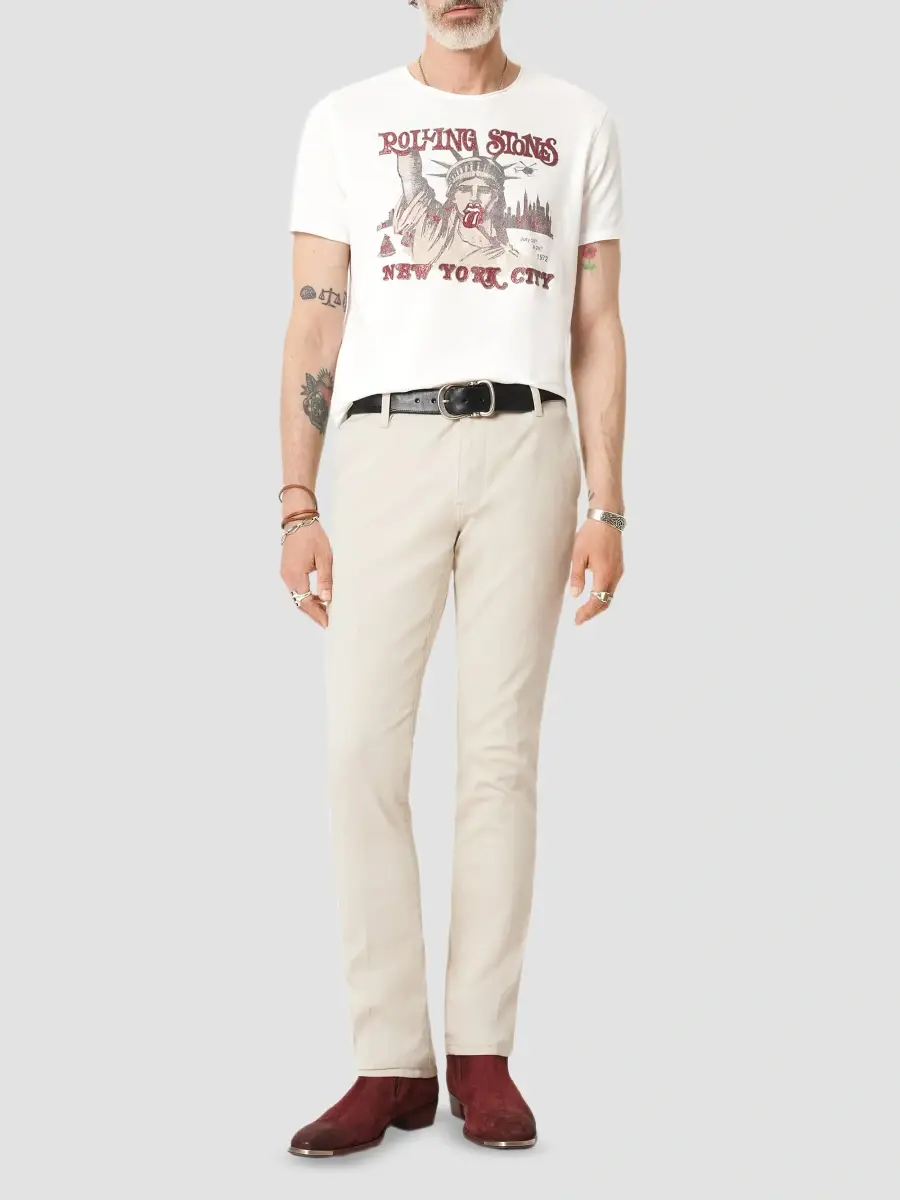 JOHN VARVATOS Men's Stones NYC Crewneck T-Shirt | Thumbnail 2 JOHN VARVATOS Men's Stones NYC Crewneck T-Shirt | Thumbnail 2