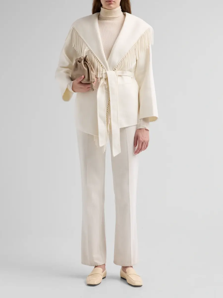 Simkhai Women's Rowen Fringe Jacket | Thumbnail 2