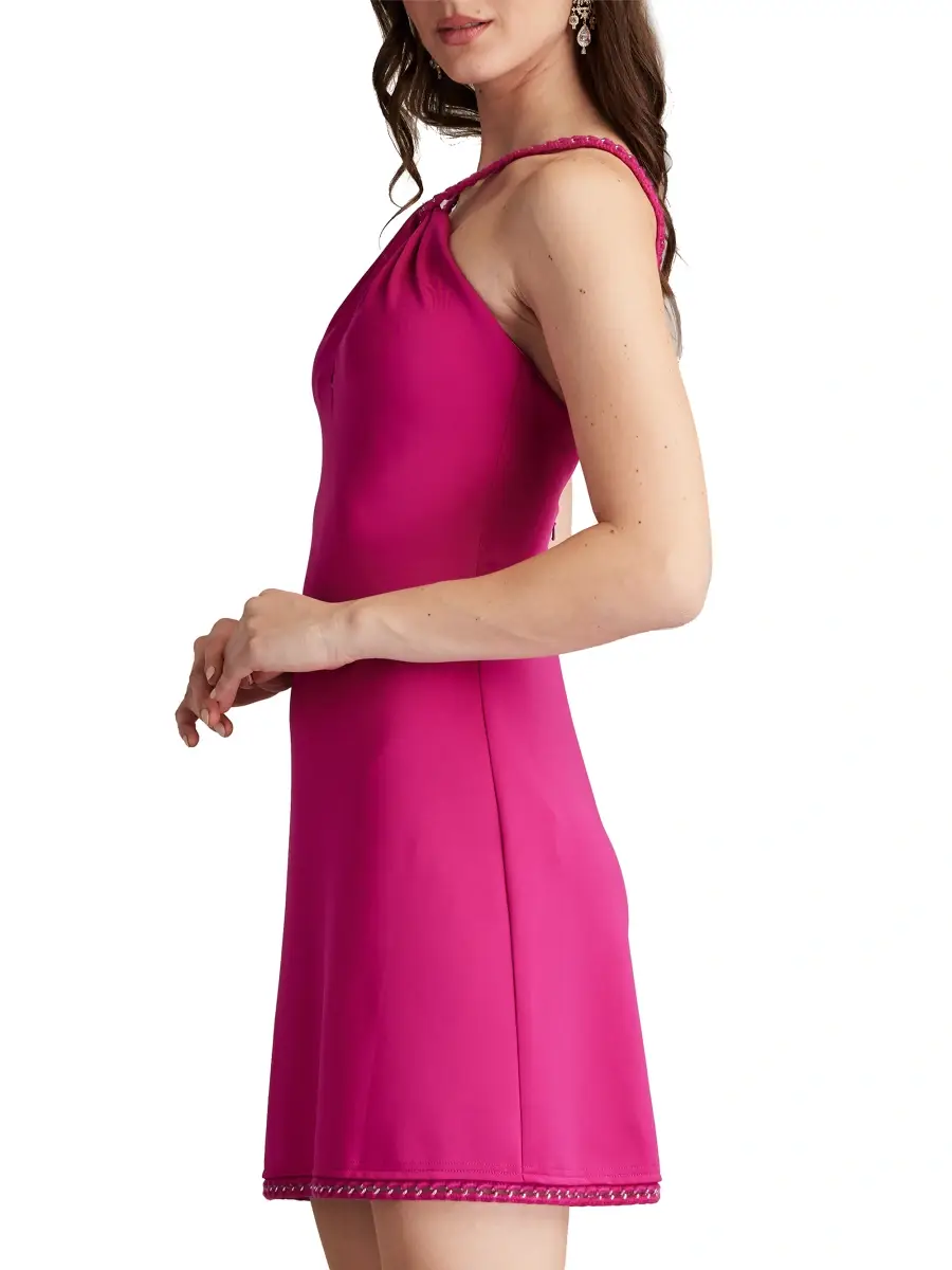 Sho by Tadashi Shoji Women's Sleeveless Cut-Out Minidress | Thumbnail 4 Sho by Tadashi Shoji Women's Sleeveless Cut-Out Minidress | Thumbnail 4
