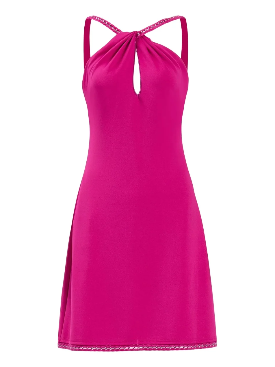 Women's Sleeveless Cut-Out Minidress Women's Sleeveless Cut-Out Minidress