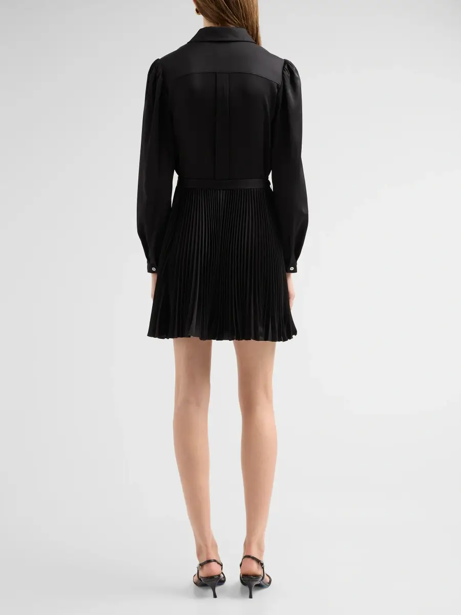 Cinq à Sept Women's Reynolds Belted Mini Shirtdress | Thumbnail 3 Cinq à Sept Women's Reynolds Belted Mini Shirtdress | Thumbnail 3