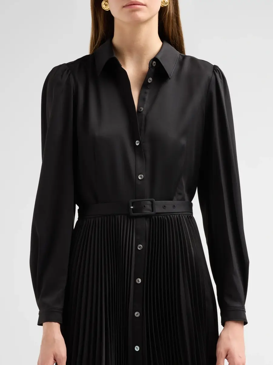 Cinq à Sept Women's Reynolds Belted Mini Shirtdress | Thumbnail 5 Cinq à Sept Women's Reynolds Belted Mini Shirtdress | Thumbnail 5