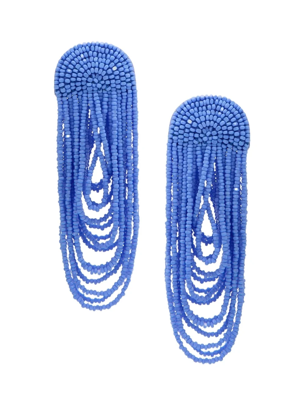 Oscar de la Renta Women's 14K-Gold-Plated & Glass Beaded Clip-On Earrings