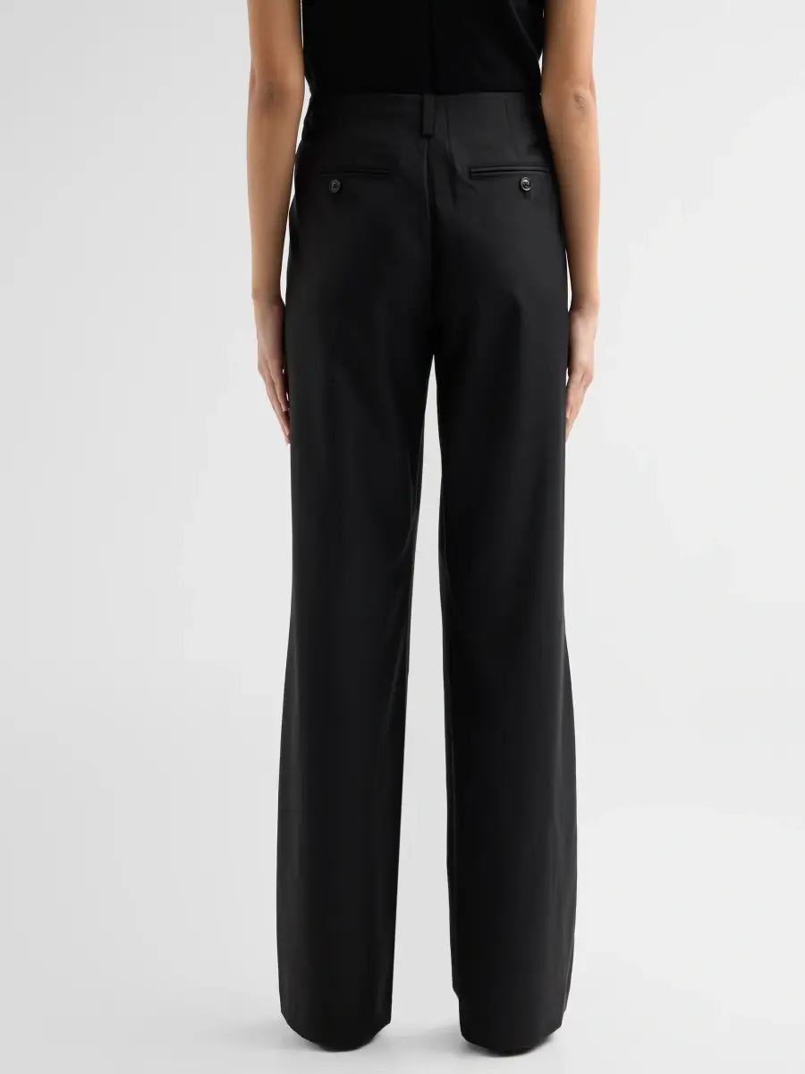 RE/DONE Women's City Wool-Blend Trousers | Thumbnail 3 RE/DONE Women's City Wool-Blend Trousers | Thumbnail 3