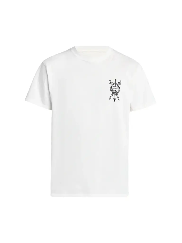 Alexander McQueen Men's Logo-Embroidered Cotton T-Shirt