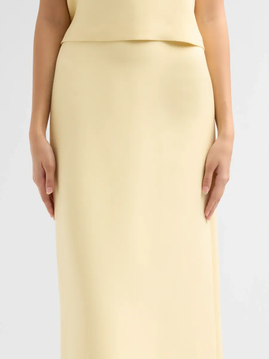Adam Lippes Women's Wool-Silk Midi Pencil Skirt | Thumbnail 5 Adam Lippes Women's Wool-Silk Midi Pencil Skirt | Thumbnail 5