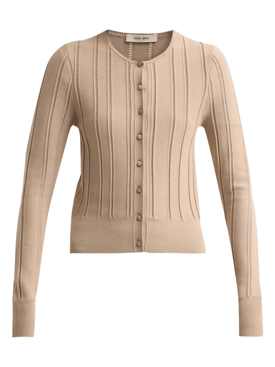 Adam Lippes Women's Faye Compact Jacquard Cardigan