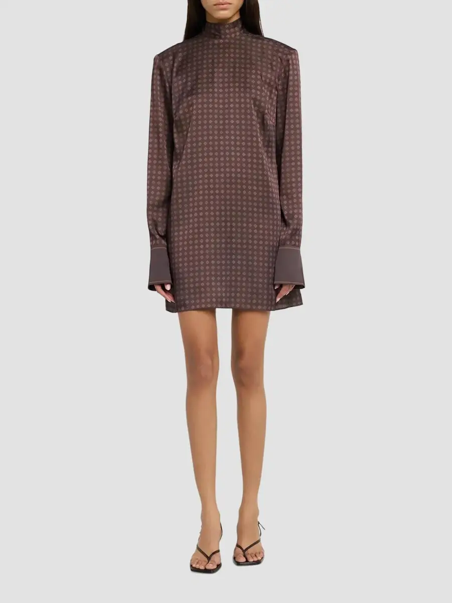 SEROYA Women's Angrea Jacquard Mini Dress | Thumbnail 2 SEROYA Women's Angrea Jacquard Mini Dress | Thumbnail 2